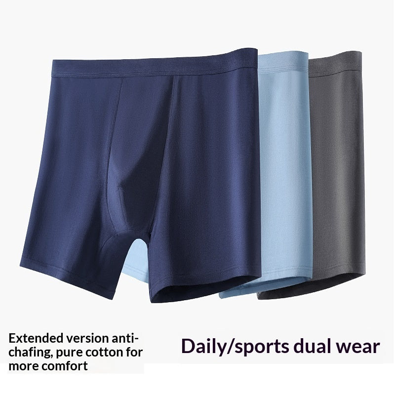 Mens Cotton Underwear For Sports To Prevent Chafing