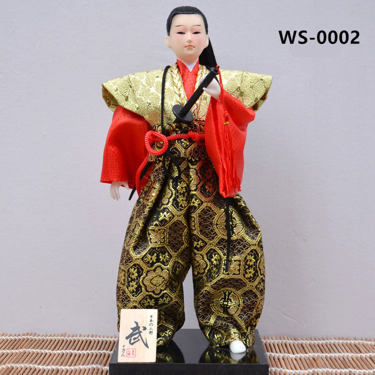 Japanese Anime Samurai With Katana Sword Room Decoration