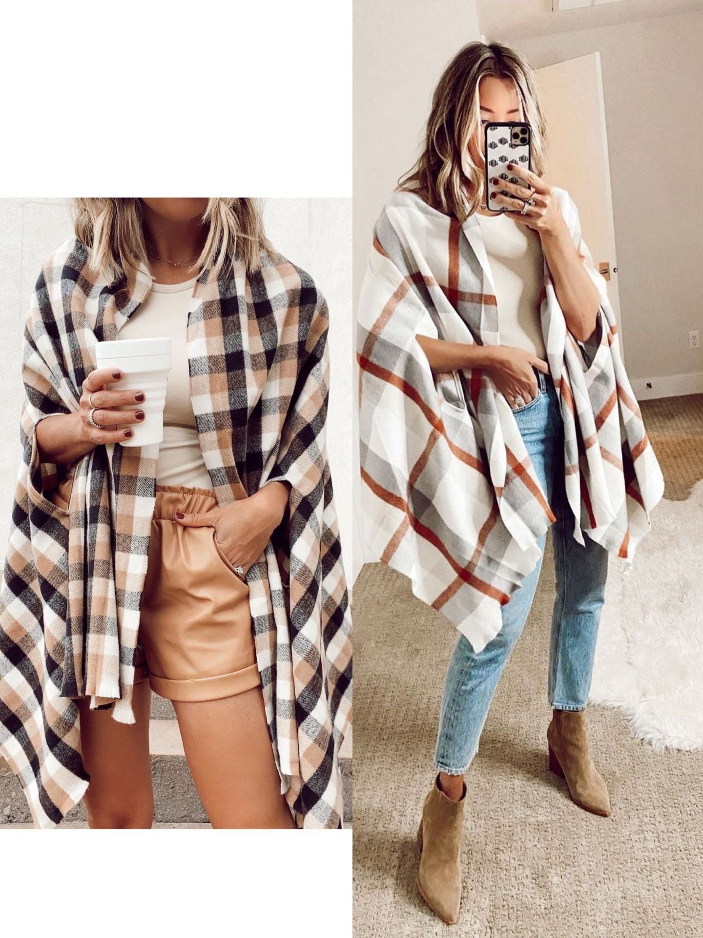 Cloak Shawl Autumn And Winter New Casual Loose Coat