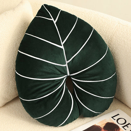 Coussin Plante Verte Maison Philodendron