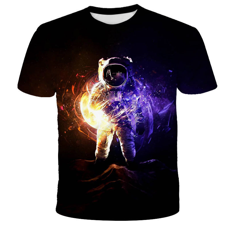 Astronaut T-shirt med digitaltryck