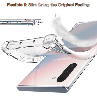 Transparent S24PLUS Four-corner Drop-resistant TPU Protective Case
