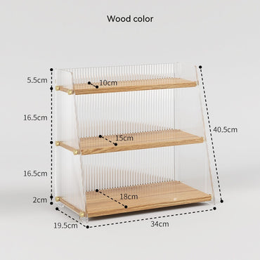 Office Acrylic Desk Storage Cabinet