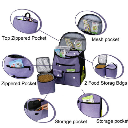 Multifunctional Storage Bag For Pet Outdoor Travel