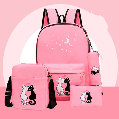 Sac en toile mignon de dessin animé pour enfants