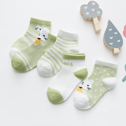 Chaussettes fines en maille pour enfants, chaussettes pour enfants