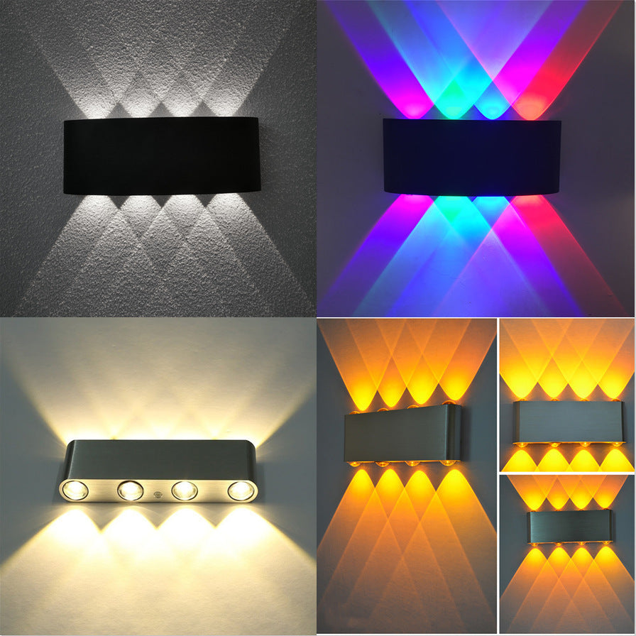 Led Modern Creative Corridor Aisle TV Background Lamps