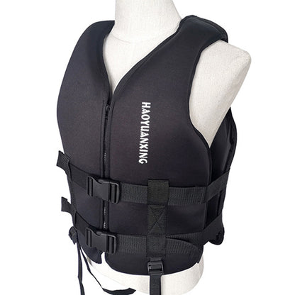 Vest Aid Swimsuit High Buoyancy Water Rescue Neoprene Life Jacket