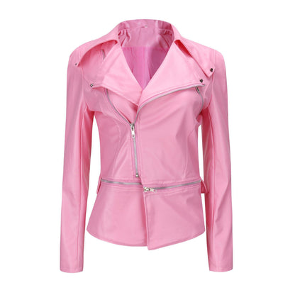 Veste de moto en cuir