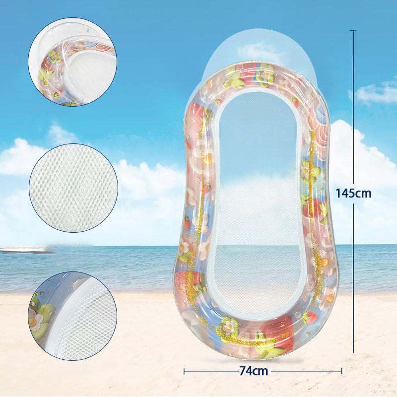 Holiday Pool Float - Stylish Sequin Design