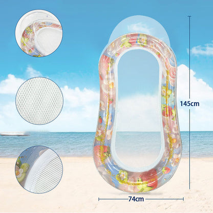 Holiday Pool Float - Stylish Sequin Design