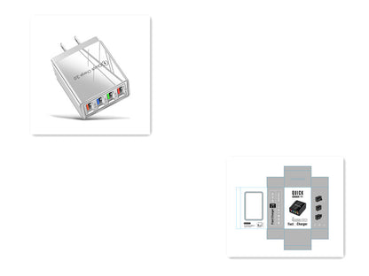 5V 3A Snabbladdning USB Charge Quick Charge 3.0