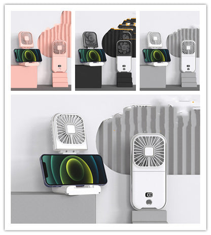 Folding Portable Digital Display Handheld Small Fan