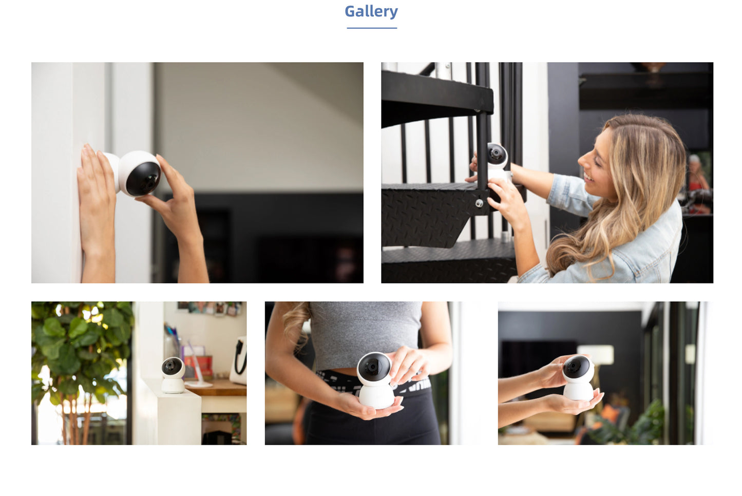 IMILAB A1 Camera 2K WiFi Camera Mi Home App Säkerhetskamera CCTV Vedio Övervakningskamera Baby Monitor Global version