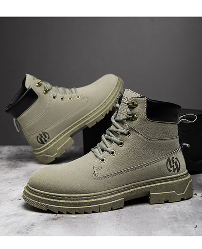 Mens Casual High Top Martin Boots