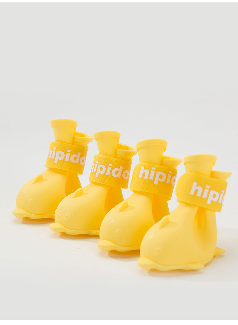 Jelly Rain Boots 4 Waterproof Foot Covers