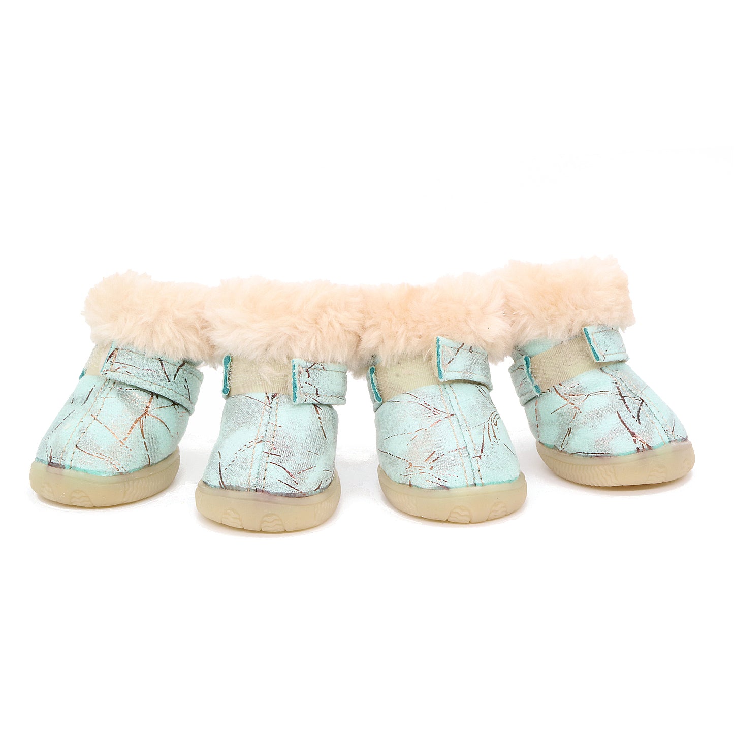 Nouveau Chiot chien hiver chaud confortable coton chaussures