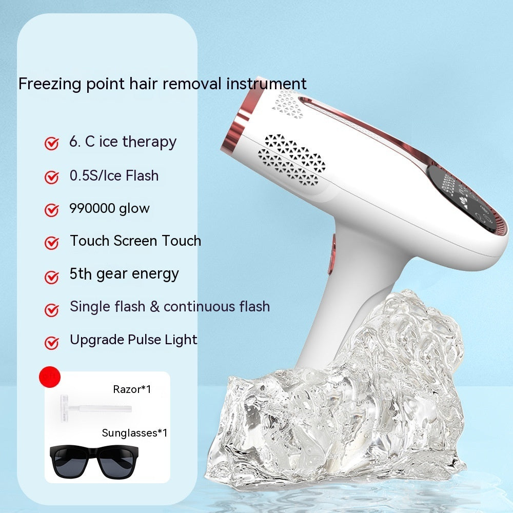 Household Underarm Hair Removal Instrument - White Automatic/Manual System