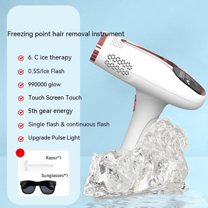 Household Underarm Hair Removal Instrument - White Automatic/Manual System