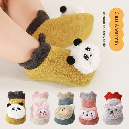 Baby Thick Warm Cartoon Socks