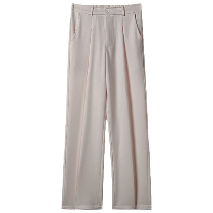 High-end Drooping Slimming Loose All-match Non-ironing Trousers