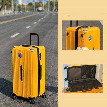 Large-capacity Trolley Case Shock-absorbing Brake Universal Wheel Password Suitcase