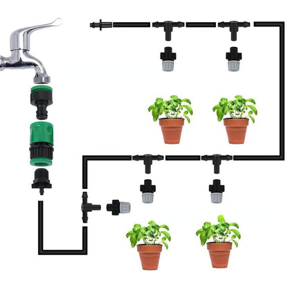 Ensemble de système de verdissement par brouillard d'eau pour tuyau d'irrigation de jardin