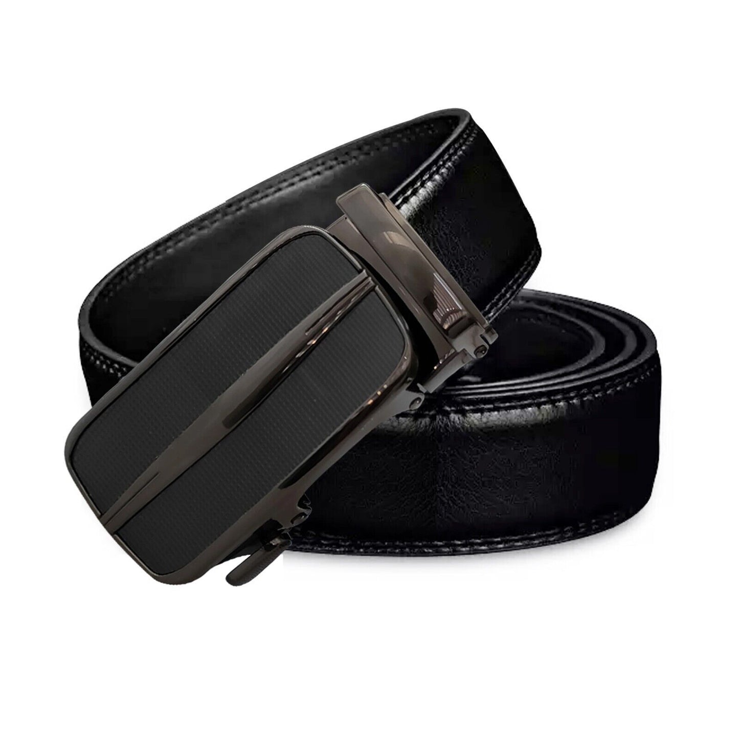 Ceinture à cliquet pour hommes ceinture en cuir pour hommes avec boucle coulissante ceintures à cliquet pour hommes USA