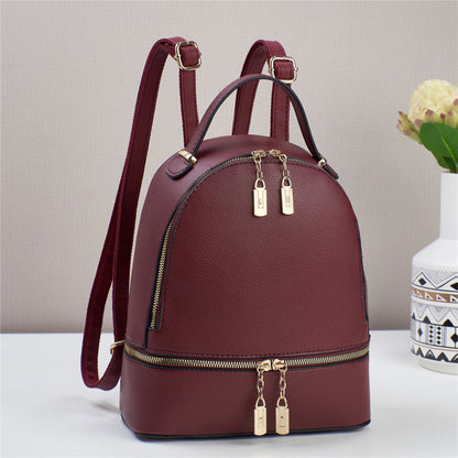 Soft Leather Large Capacity Travel Bag