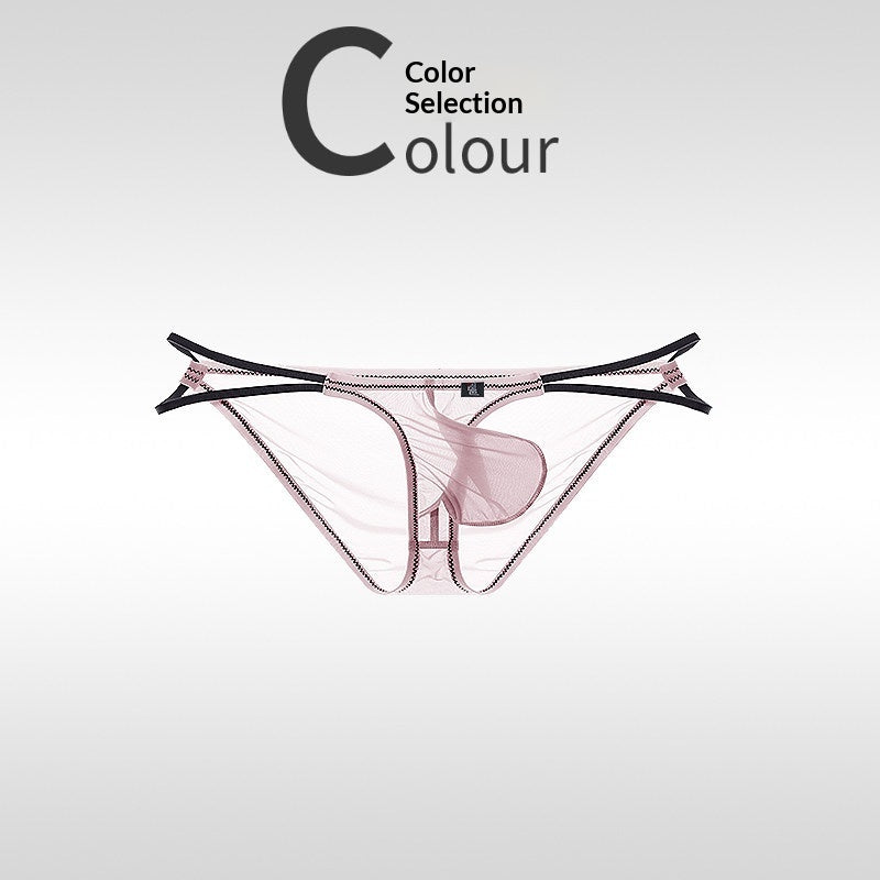 Ultra-thin Ice-silk Mens Briefs With A Slimming Waistband