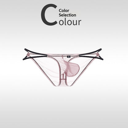 Ultra-thin Ice-silk Mens Briefs With A Slimming Waistband