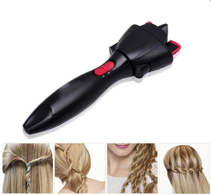 Automatisk hår Braider Hår Twister USB elektrisk flätning maskin DIY Magic Roller Styling Tool Styler Bun Maker