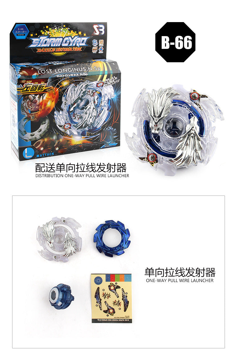 Ny produkt Burst Combat Gyro Toy Legering Assembled Gyro Barnleksak