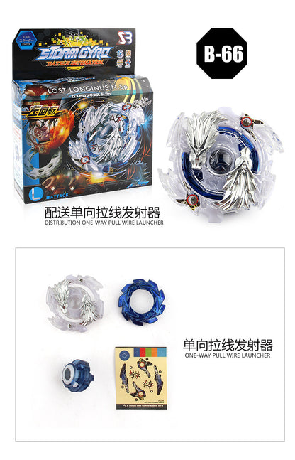 Ny produkt Burst Combat Gyro Toy Legering Assembled Gyro Barnleksak