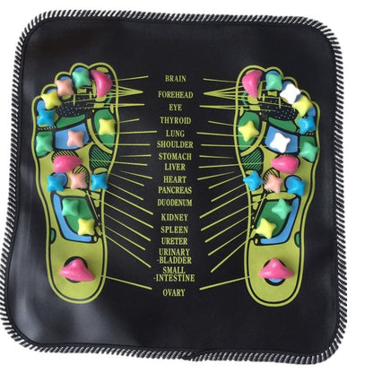 Cobblestone Foot Pad Massager - Reflexology Massage Mat