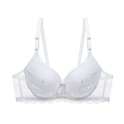 Lace Hollow Massage Push Up Bras Underwear For Women