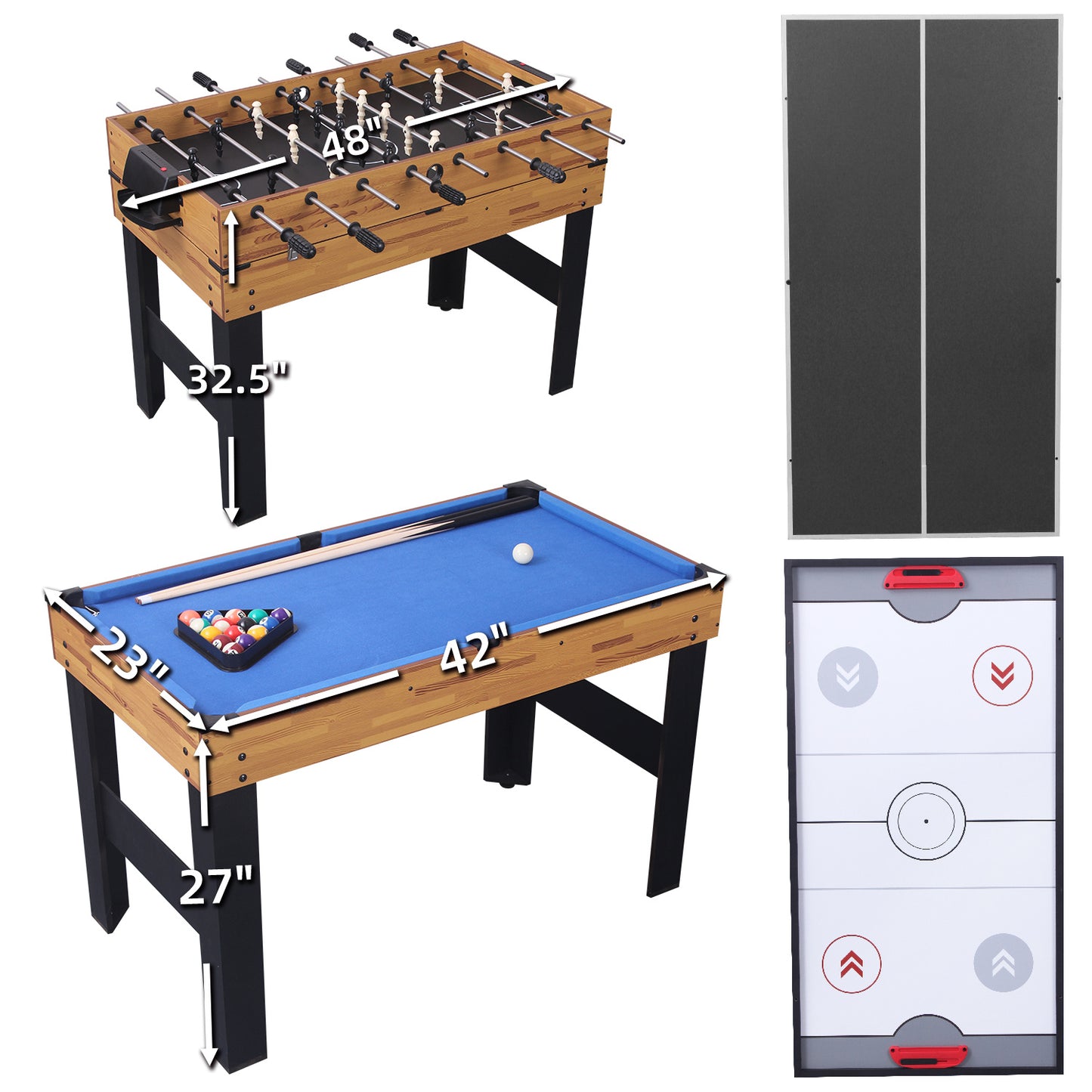 Holiday Fun: Portable Combination Game Table Set