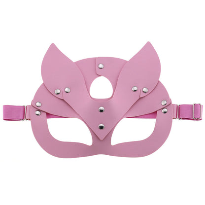 Creative Läder Sexig Byte Fox Ears Party Prom Mask