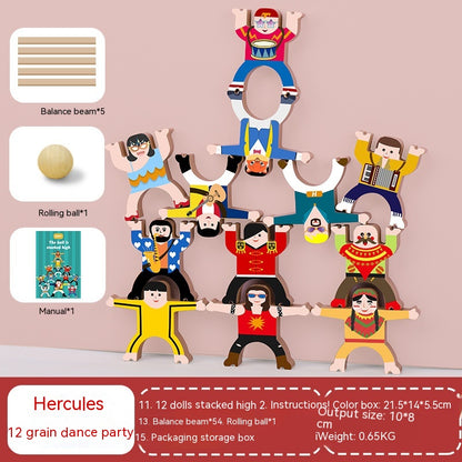 Jouets de jeux de Table Hercules Jenga Balance Bricks Pro pour enfants