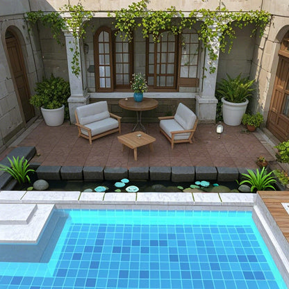 Waterproof, Wear-resistant, DIY Assembly, Garden, Courtyard, Balcony,plastic Flooring