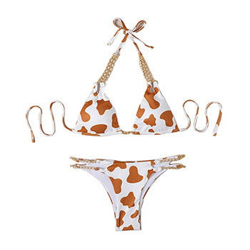 Baddräkt Kvinnlig Bikiniset Bikinikedja Ny