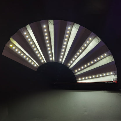 LED Luminous Fan Color Folding Fan