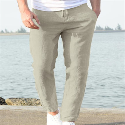 Men's Linen Summer Casual Fashion Pants