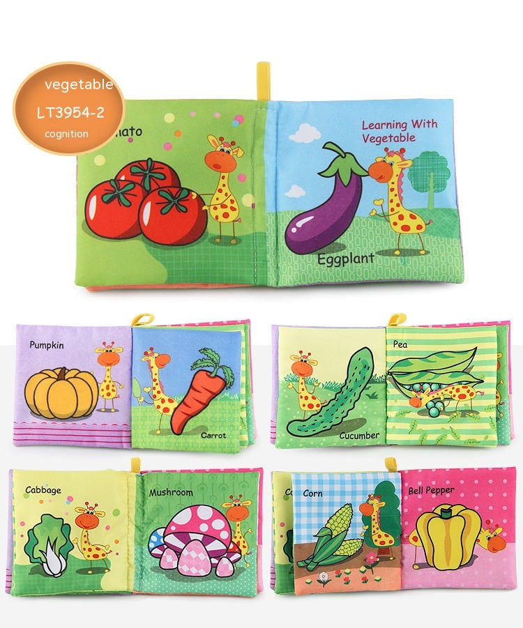 Baby Cloth Book Teaching Aids Development Early Childhood Education Toys