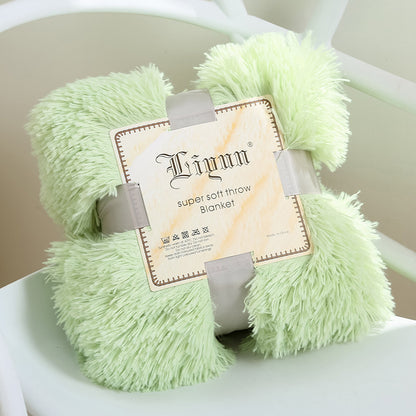 Sunday Cozy Coral Fleece Blanket