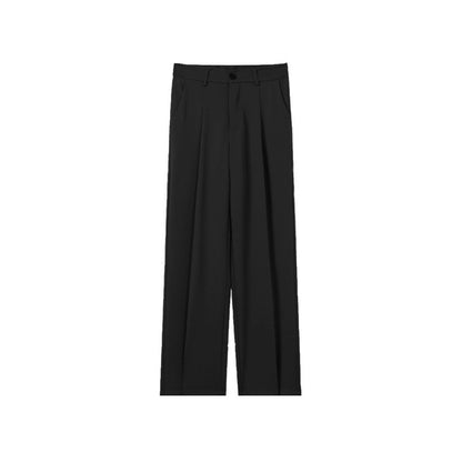 High-end Drooping Slimming Loose All-match Non-ironing Trousers