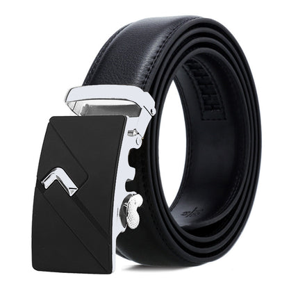 Men's Automatic Buckle Business Trouser Belt - Professional Efficiency