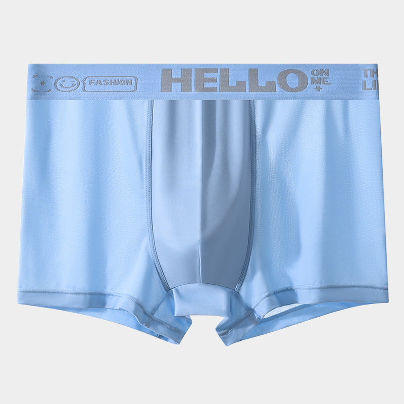 Solid Color One-piece Underwear For Men