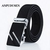 Men's Automatic Leather Buckle Business Belt - Professional Efficiency