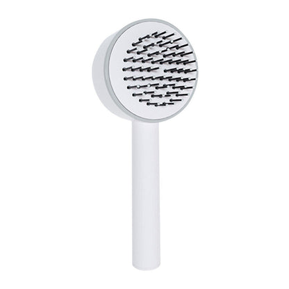 3D Air Cushion Hair Brush - Self-Cleaning Massage Comb with Retractable Bristles